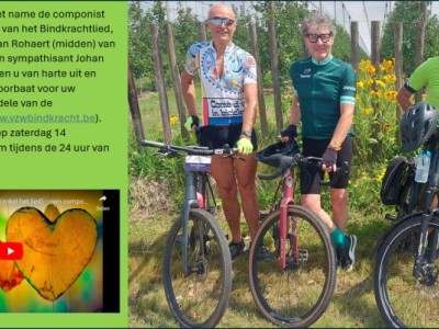 Vorig jaar fietsten wij  985 EUR samen, help jij ons naar de 1000 EUR?